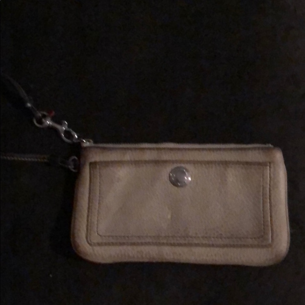 Vintage coach hand wallet